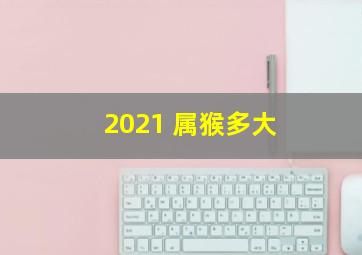 2021 属猴多大